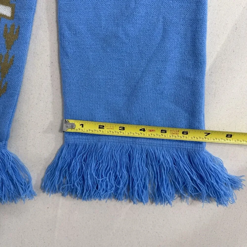 Argentina Soccer Football Scarf Blue White